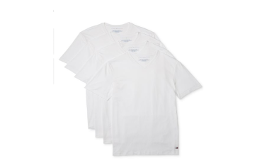 Tommy Hilfiger Men's 4-Pk. Cotton Classics Undershirts White